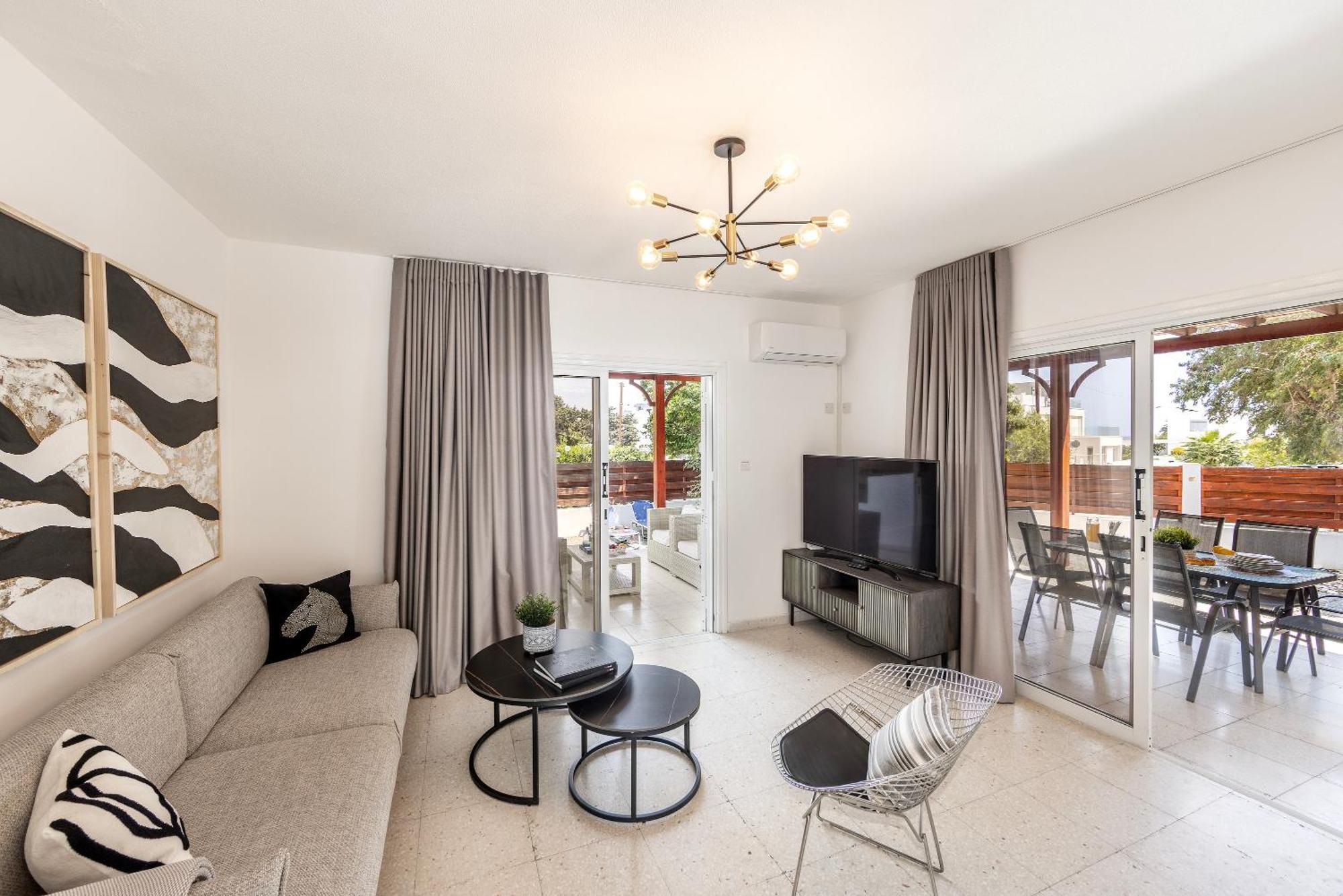 Larnaca Villa Marina Meneou Dış mekan fotoğraf